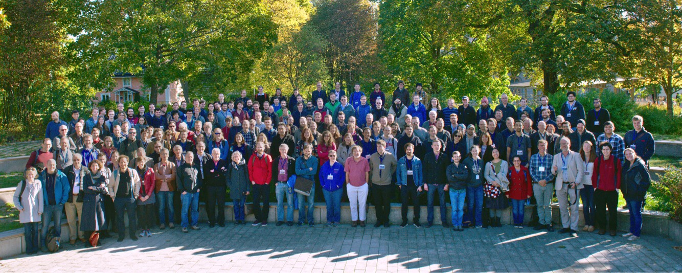 IceCube Collaboration group photo from the fall 2018 meeting in Stockholm.